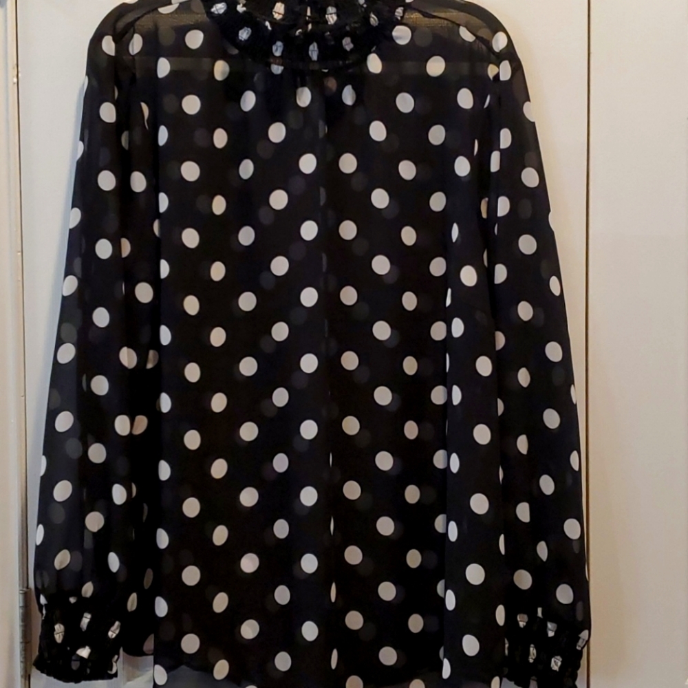 Torrid Sheer Blouse